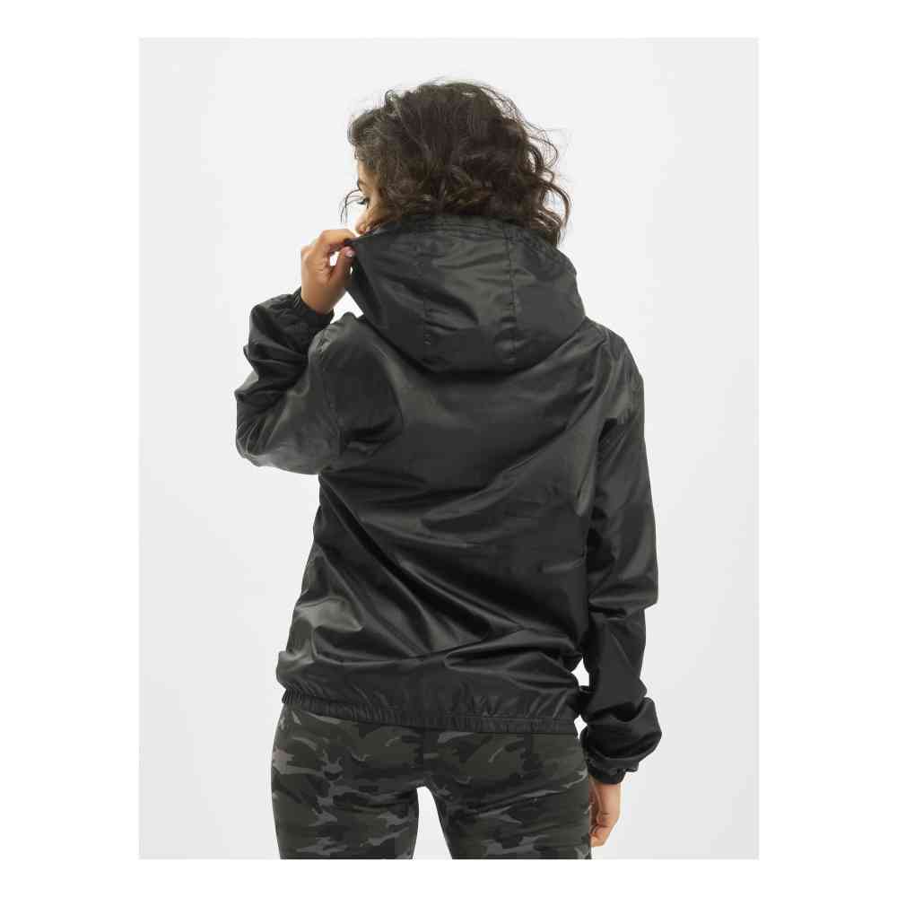 DEF - Ramie Windbreaker jacket - Zwart